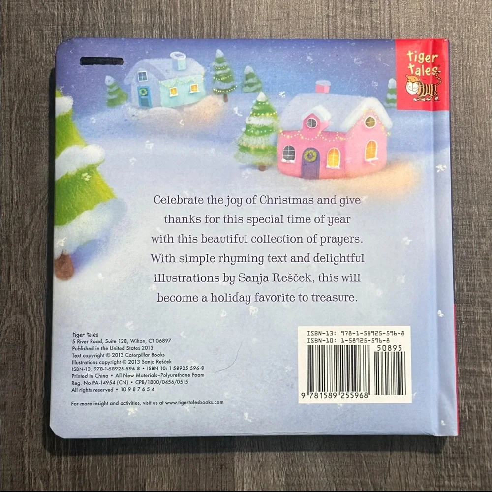 💞 A Christmas Prayer Children's Holiday Board Book